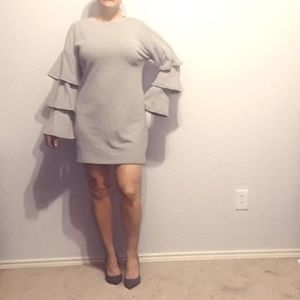 Allison New York Ruffle-Tiered-Sleeve Mini Dress